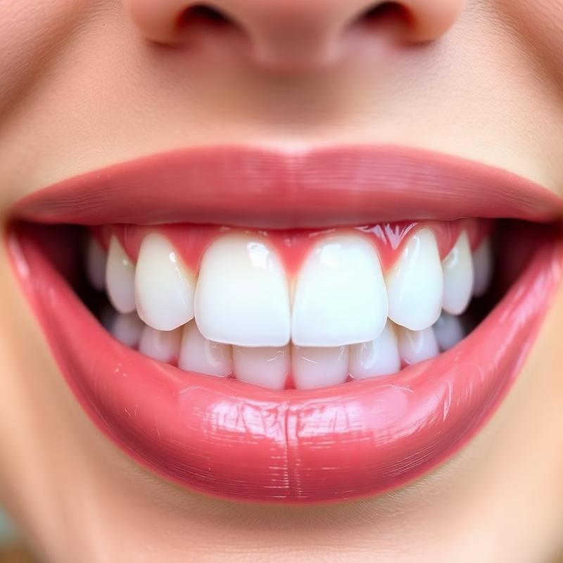 Professionelles Bleaching — Vorher / Nachher - Nachher